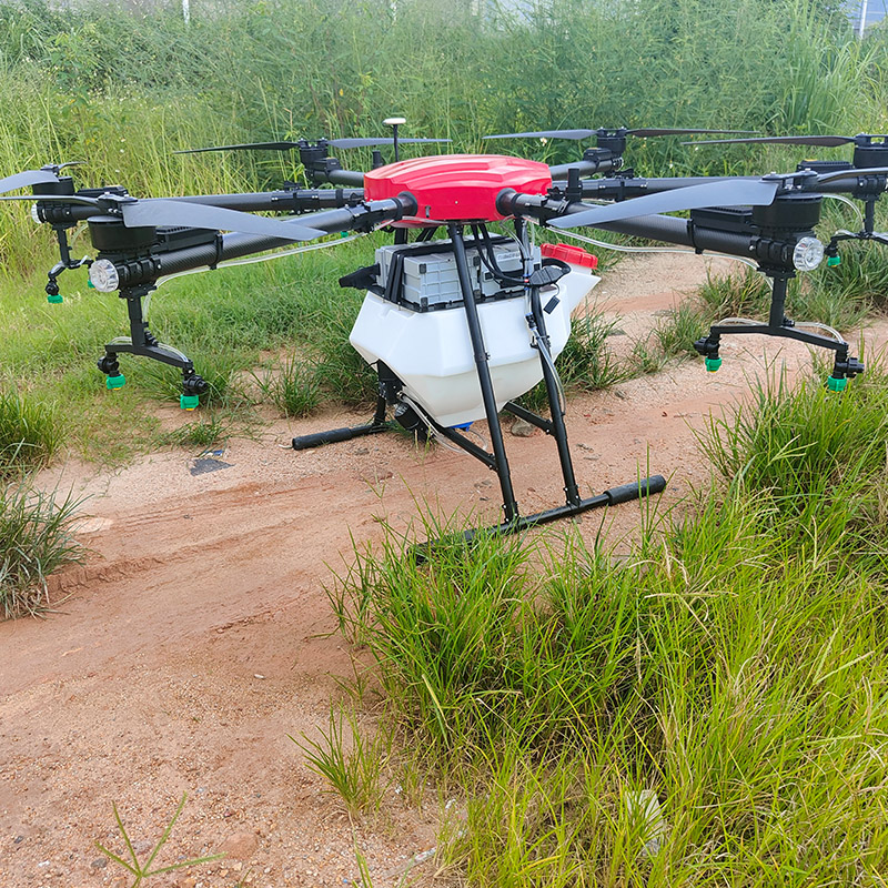 6 akseli 60l lannoitteen drone -maatalous Suihkutus Drone -maatalous