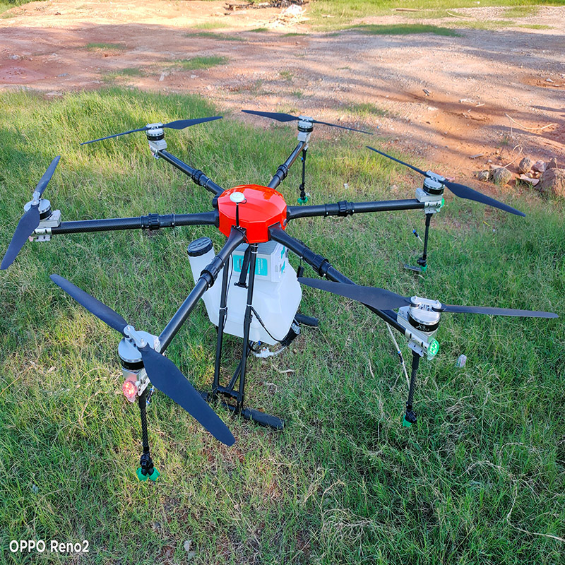 6-akselinen 22KG lannoitus drone maatalous ruiskutus drone maatalous